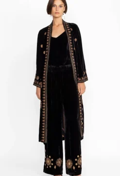 Heidi Velvet Wide Leg Pant