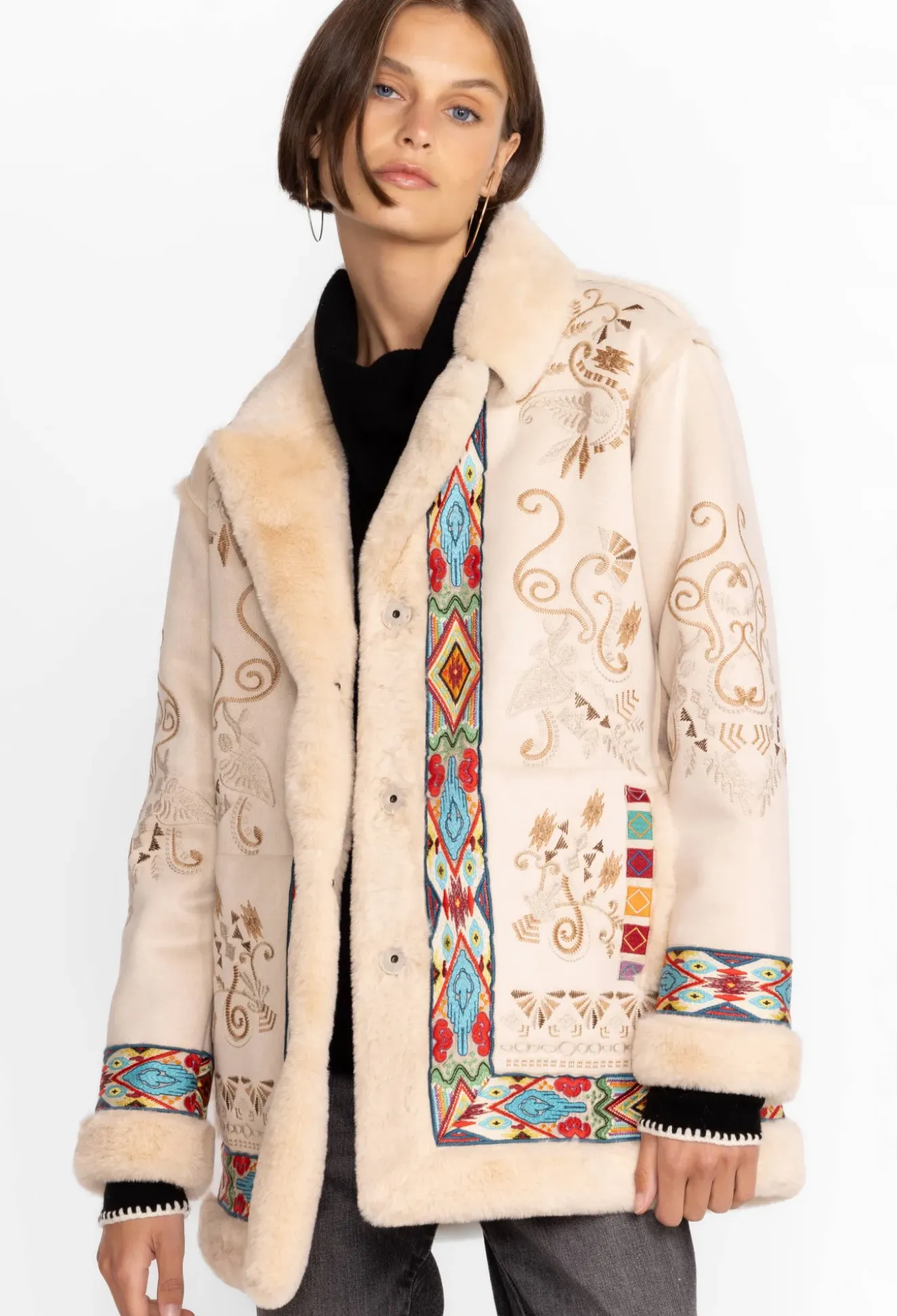 Hepburn Ski Fur Coat