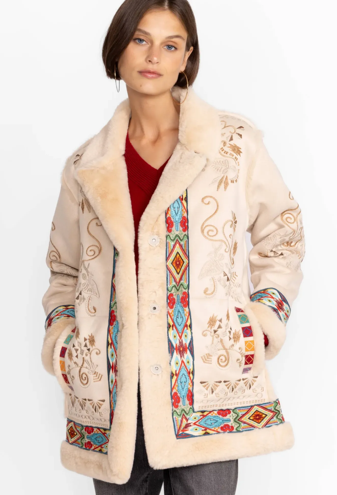 Hepburn Ski Fur Coat