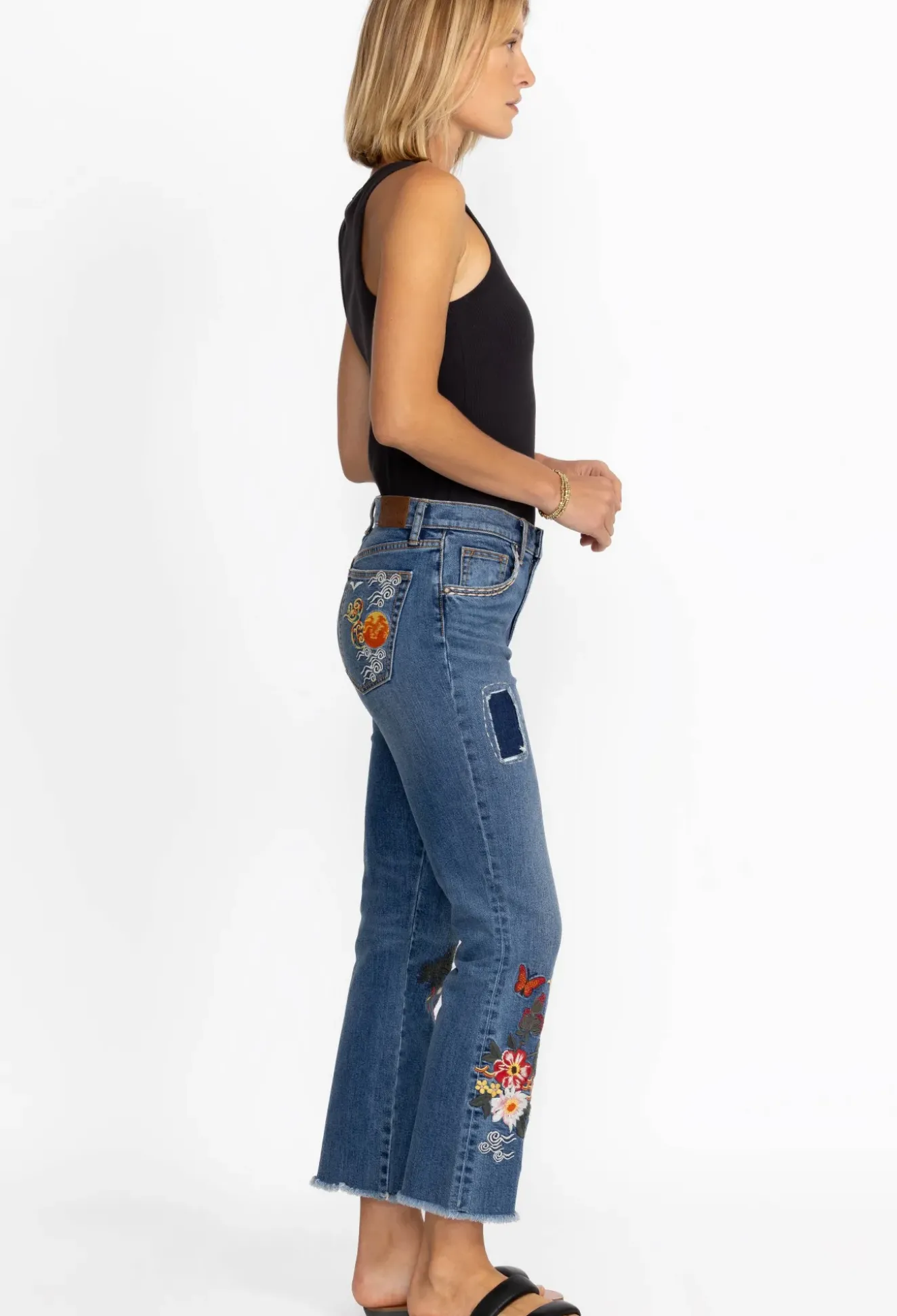 Heron Cropped Baby Boot Jean