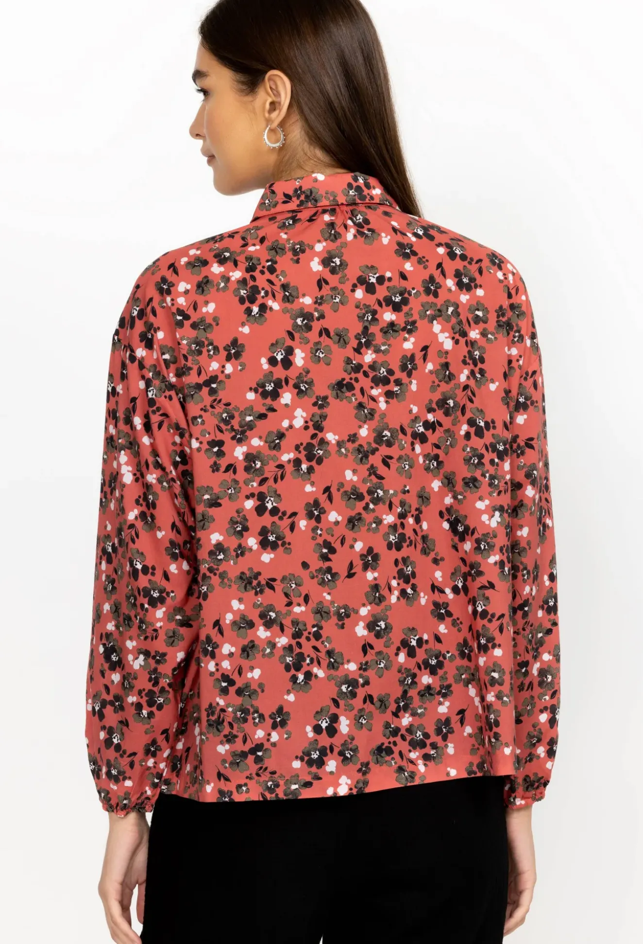 High Low Button Shirt