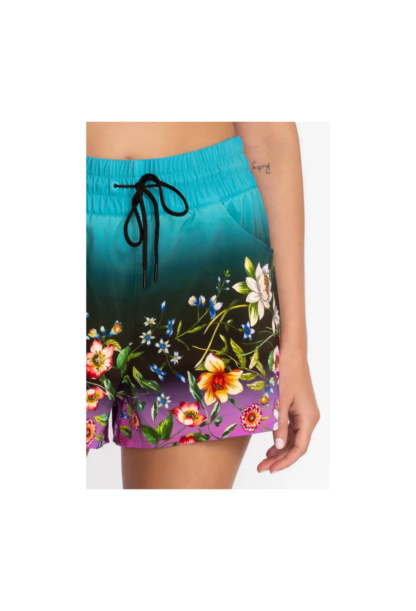 High Waist Board Short