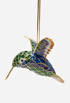Hummingbird Cloisonne Ornament
