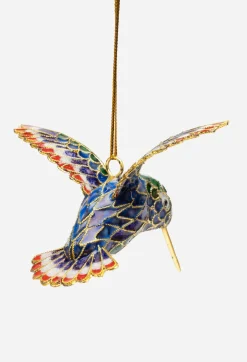 Hummingbird Cloisonne Ornament