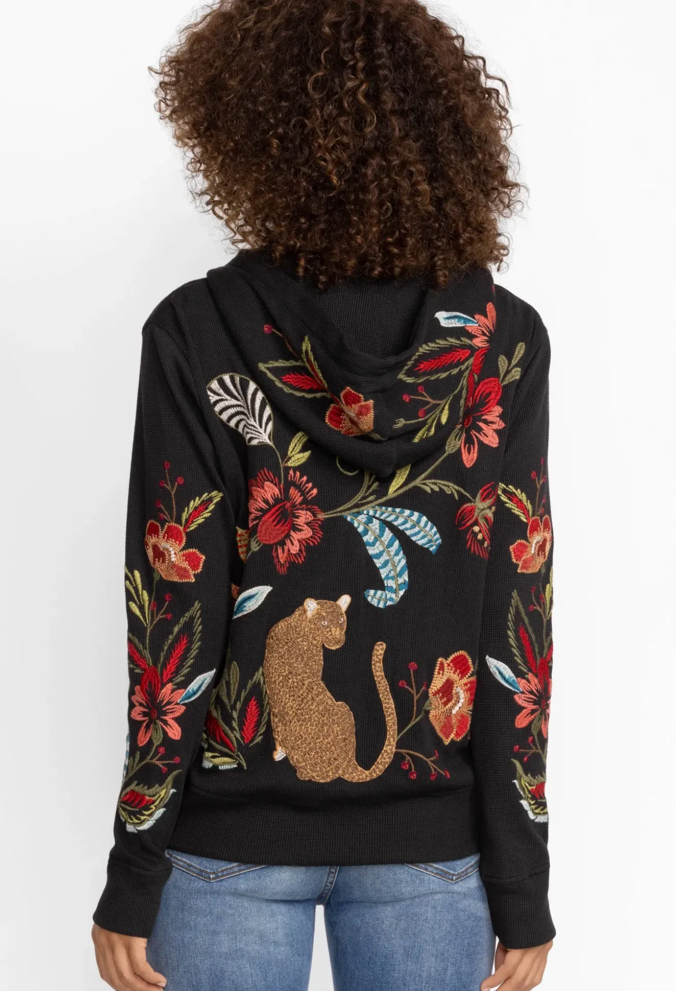 Isabella Zip Up Thermal Hoodie