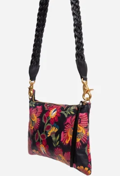Italian Leather Clutch Crossbody