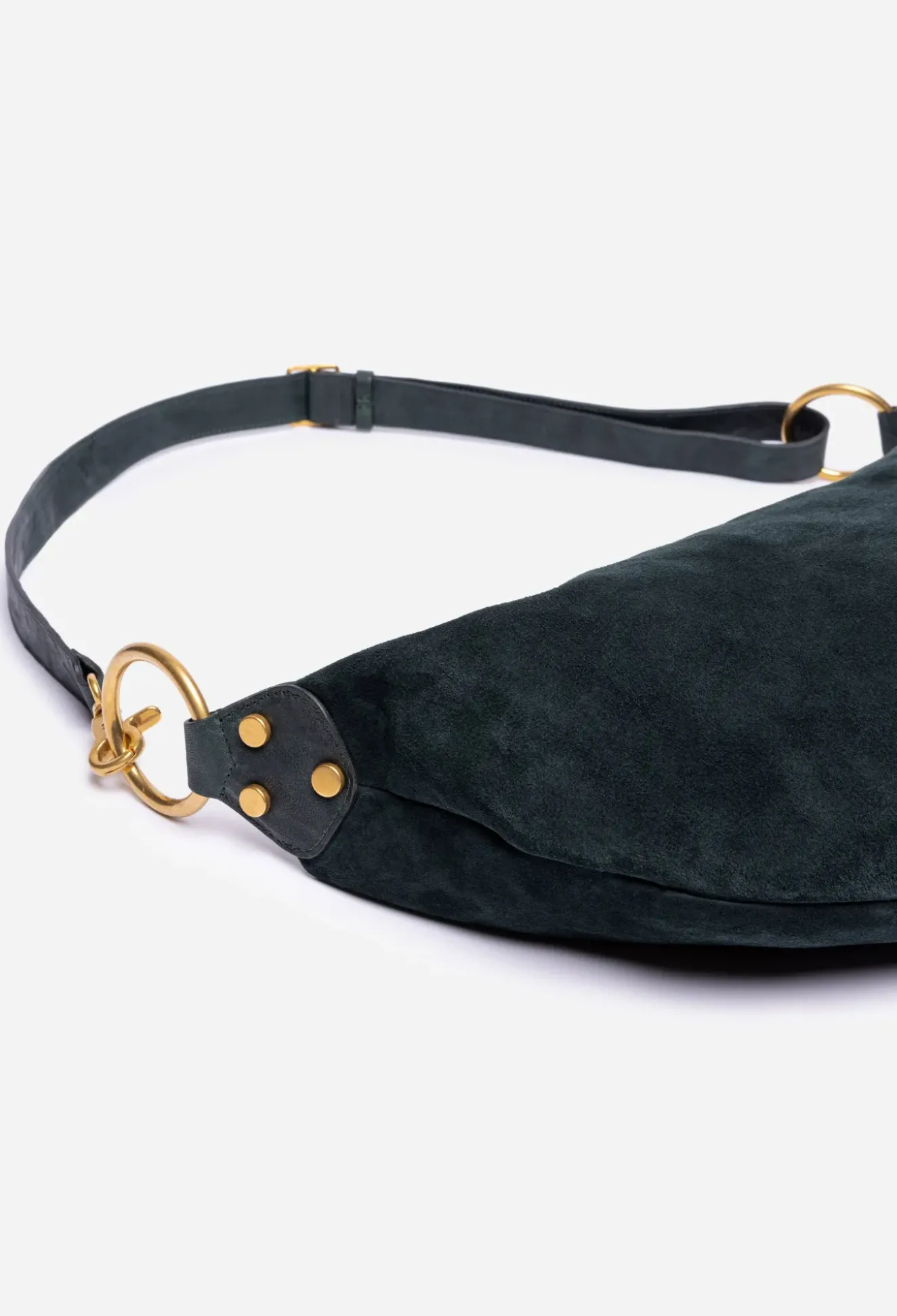 Italian Suede Faithful Bag