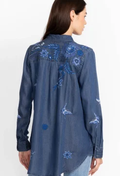 Jazmine Zipup Shirt Tunic
