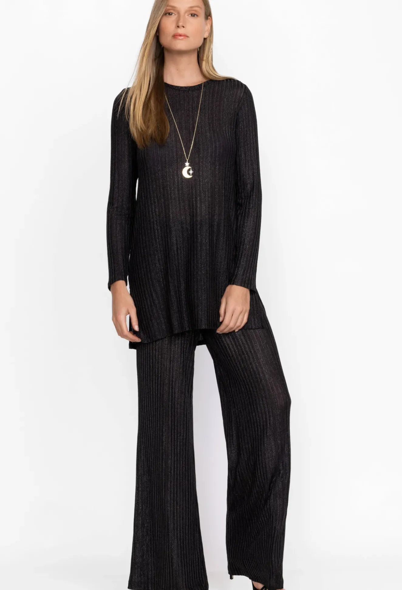 Jenna Metallic Easy Pant