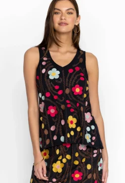 Joni Raw Edge V-Neck Tank