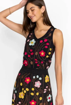 Joni Raw Edge V-Neck Tank