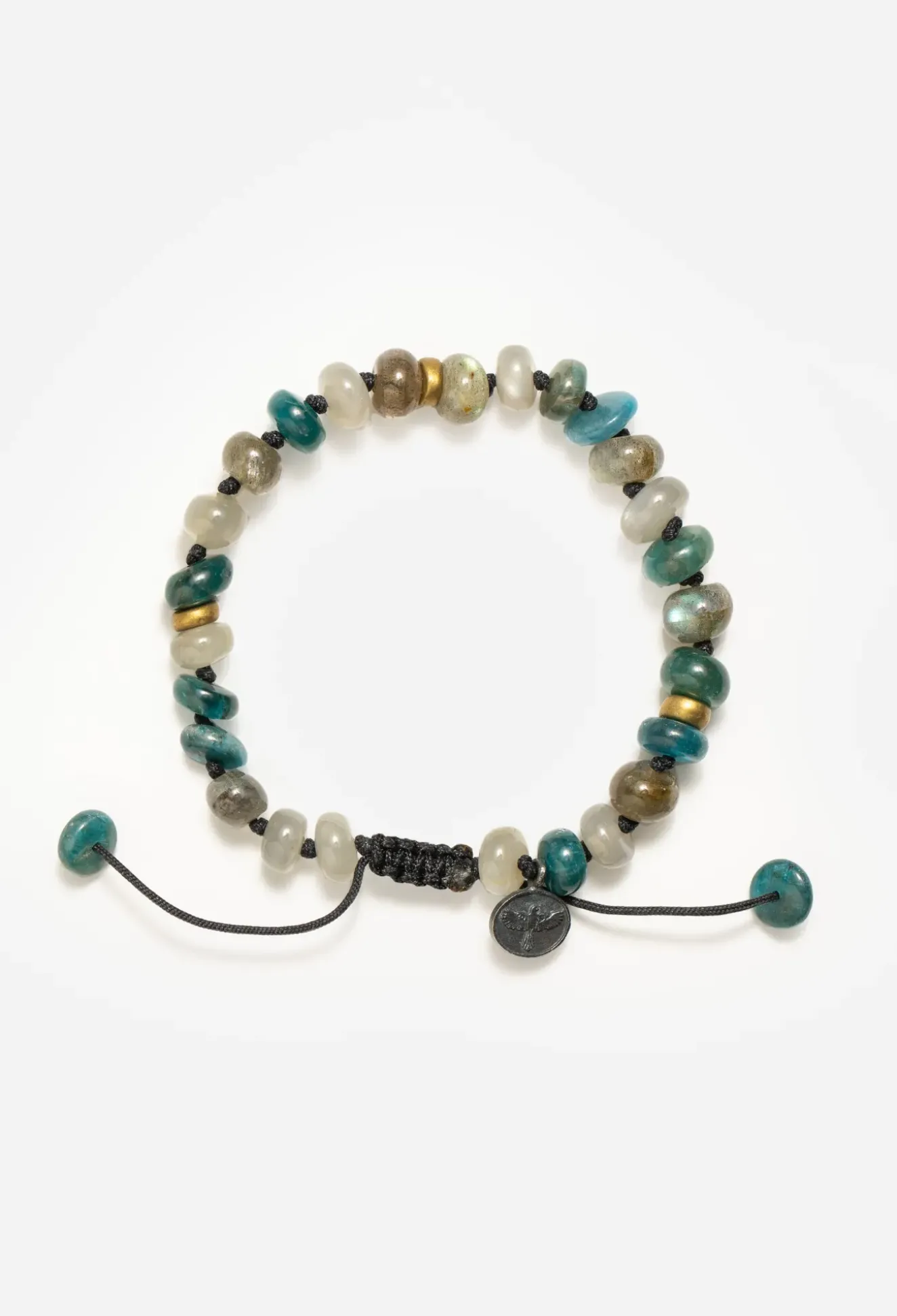 Joseph Brooks Labradorite, Apatite And Moonstone Bracelet