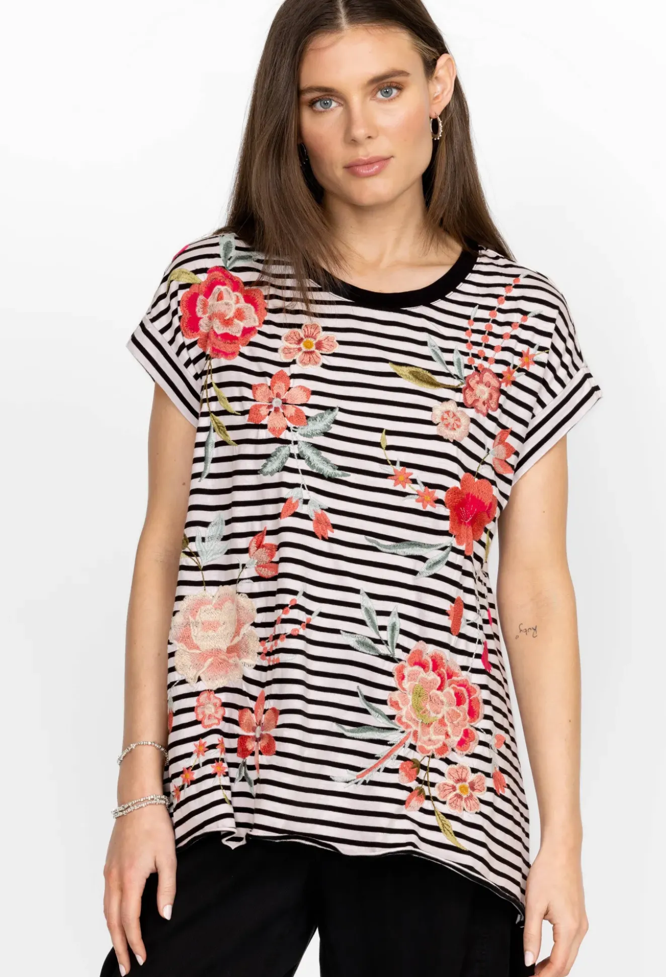 Joya Relaxed Drape Tee