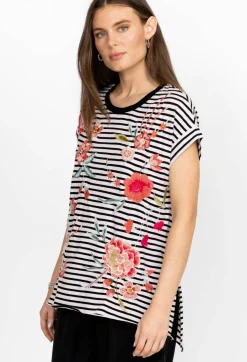 Joya Relaxed Drape Tee