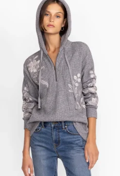 Junie Metallic Thermal Hoodie