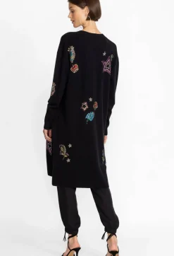 Ladie Rhinestone Cardigan