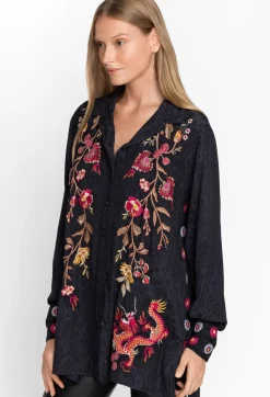 Lilith High Slit Tunic