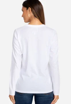 Long Sleeve V-Neck Layering Tee
