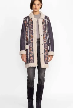 Lori Suede Sherpa Jacket