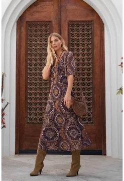 Loving Is Easy Mesh Midi Dress