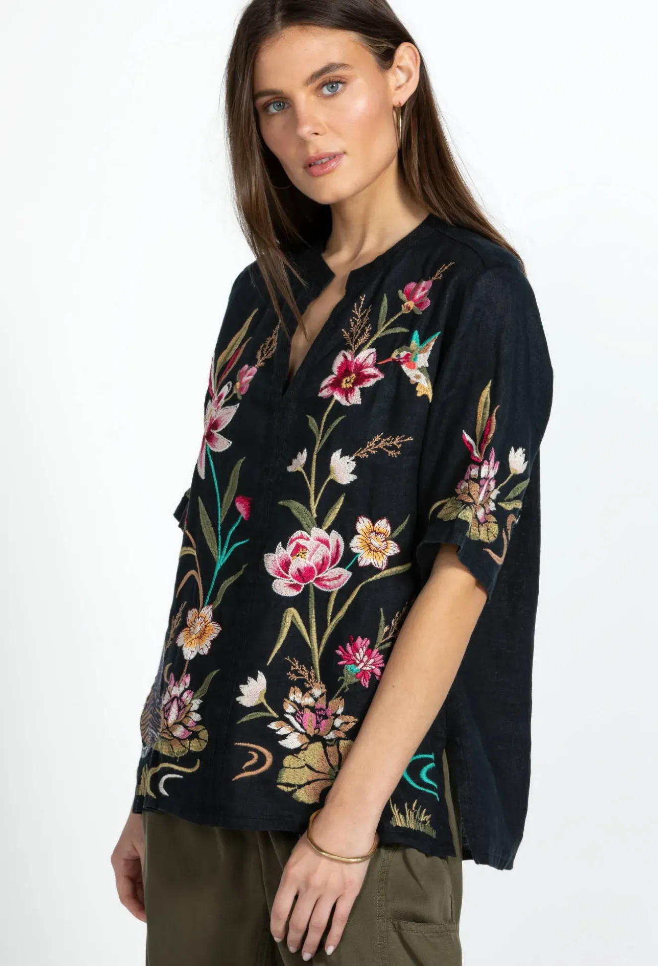 Maisie Easy V-Neck Top