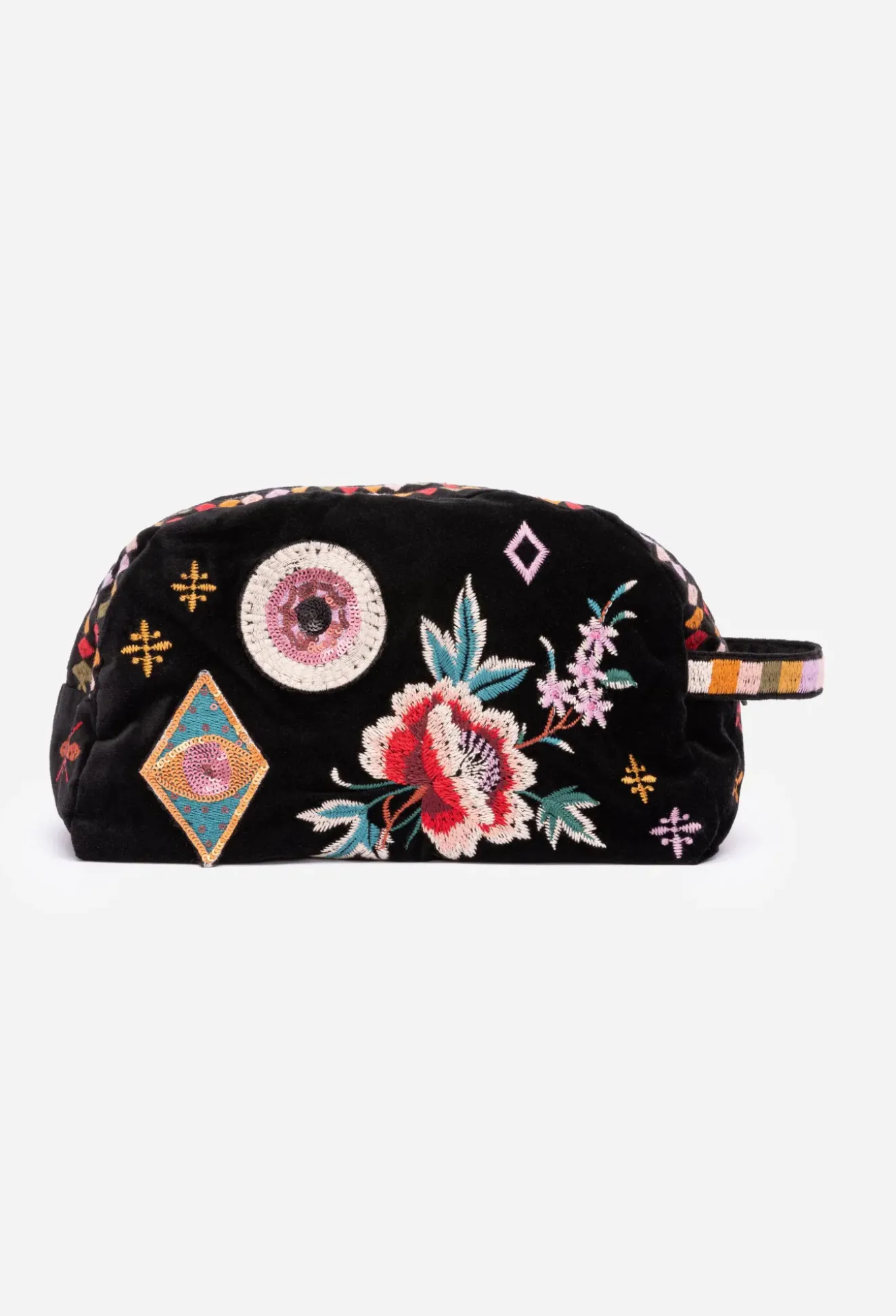 Margo Patched Makeup Bag