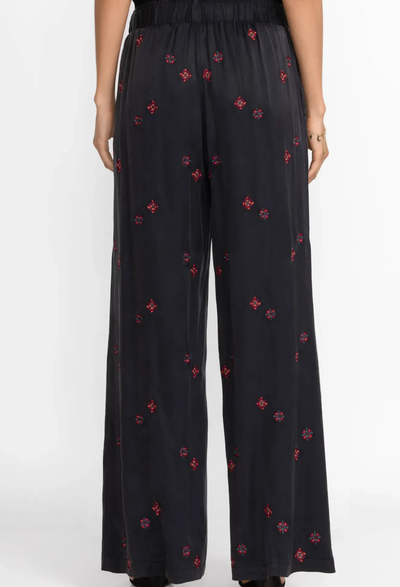 Maxine Seamed Wide Leg Pant