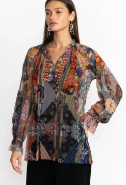 Mazzy Poet Blouse