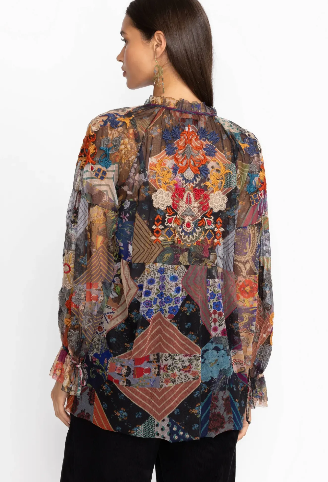 Mazzy Poet Blouse