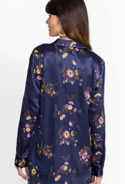 Misty Rayon Button Down Shirt