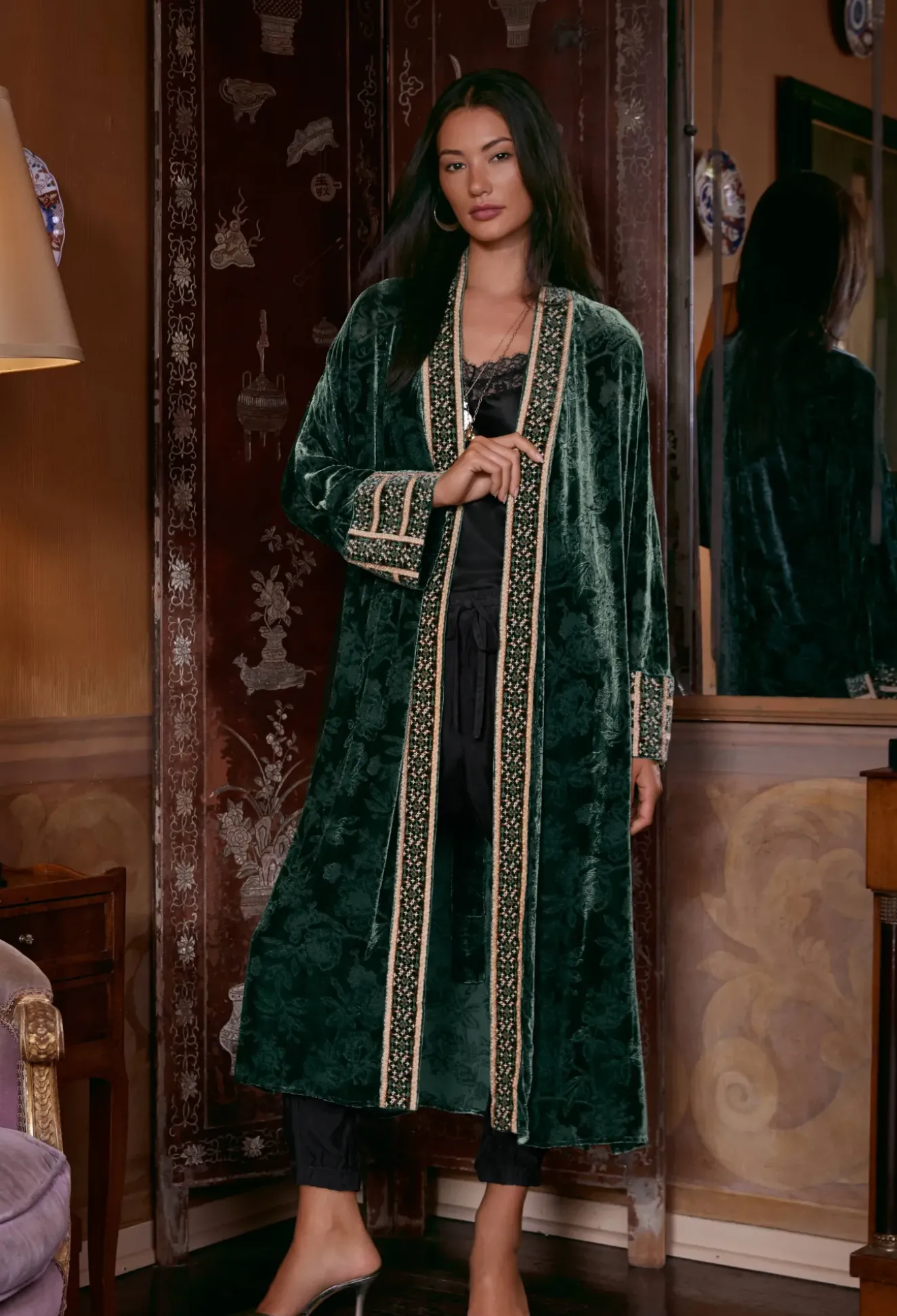 Natalia Silk Midi Dress