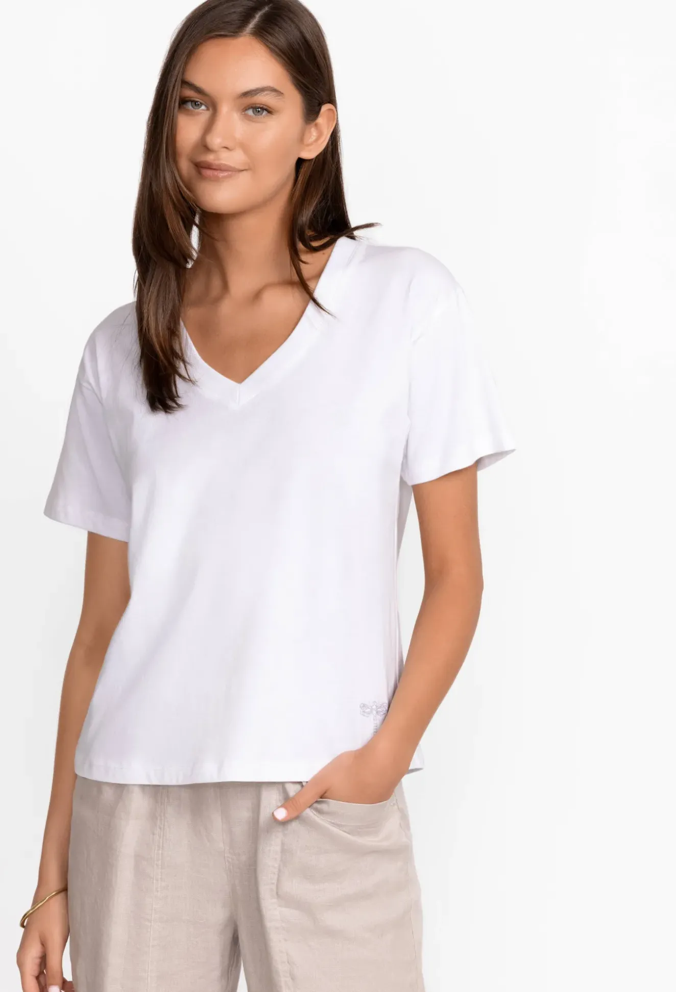 Organic Cotton Drop Shoulder Tee
