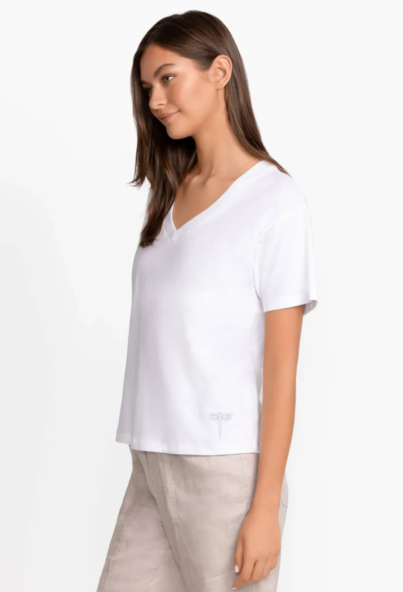Organic Cotton Drop Shoulder Tee