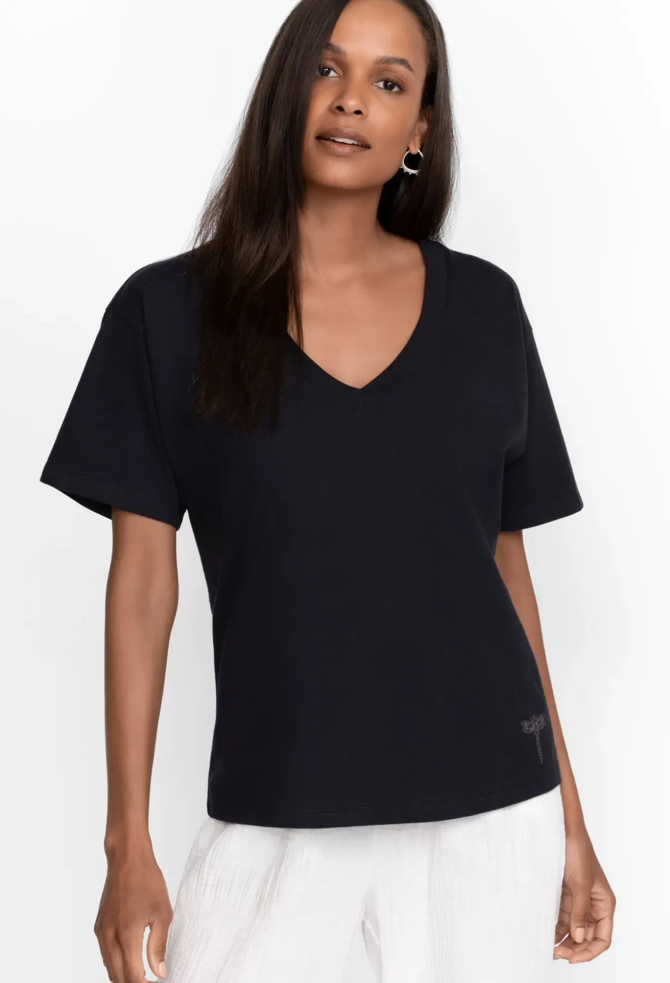 Organic Cotton Drop Shoulder Tee