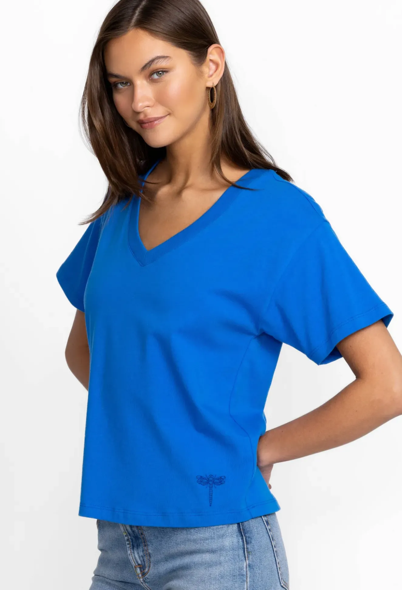 Organic Cotton Drop Shoulder Tee