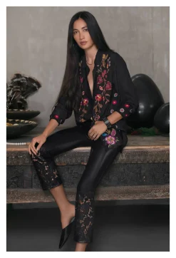 Portia Vegan Leather Pant