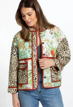 Quilted Patch Pocket Jacket