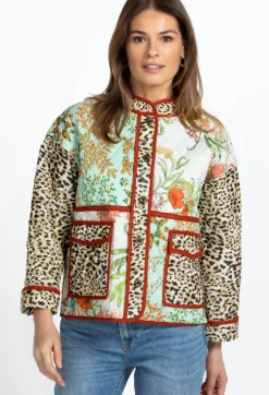 Quilted Patch Pocket Jacket
