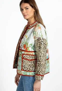 Quilted Patch Pocket Jacket