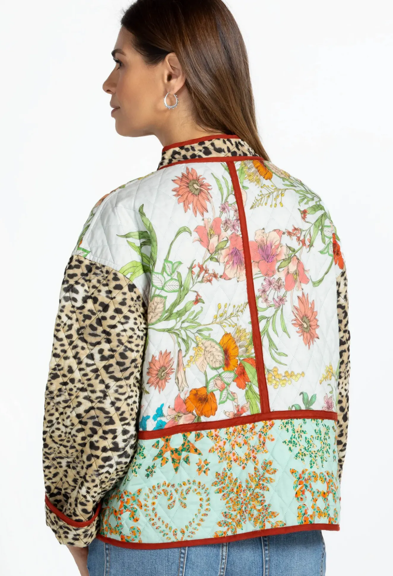 Quilted Patch Pocket Jacket