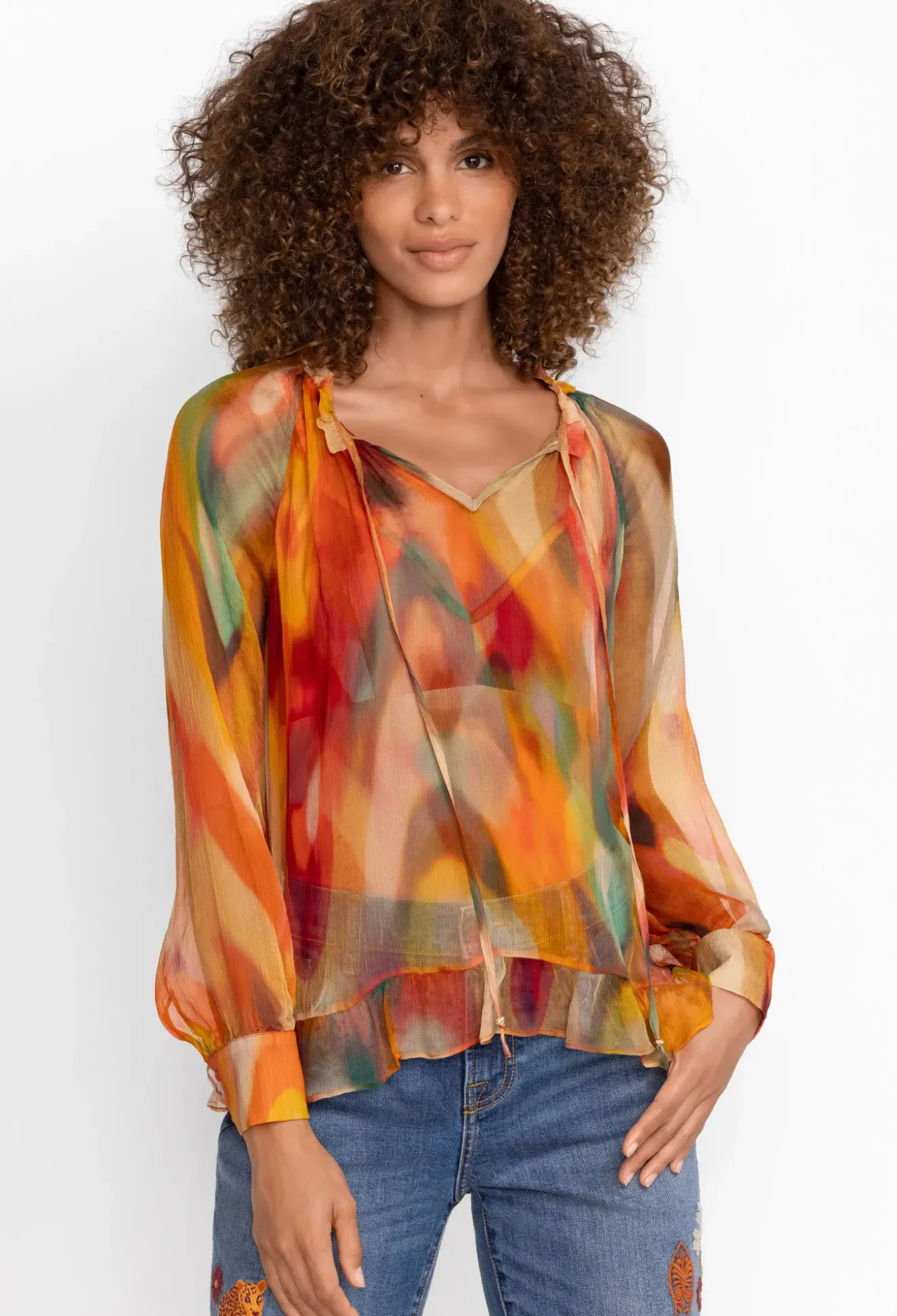 Radika Silk Blouse