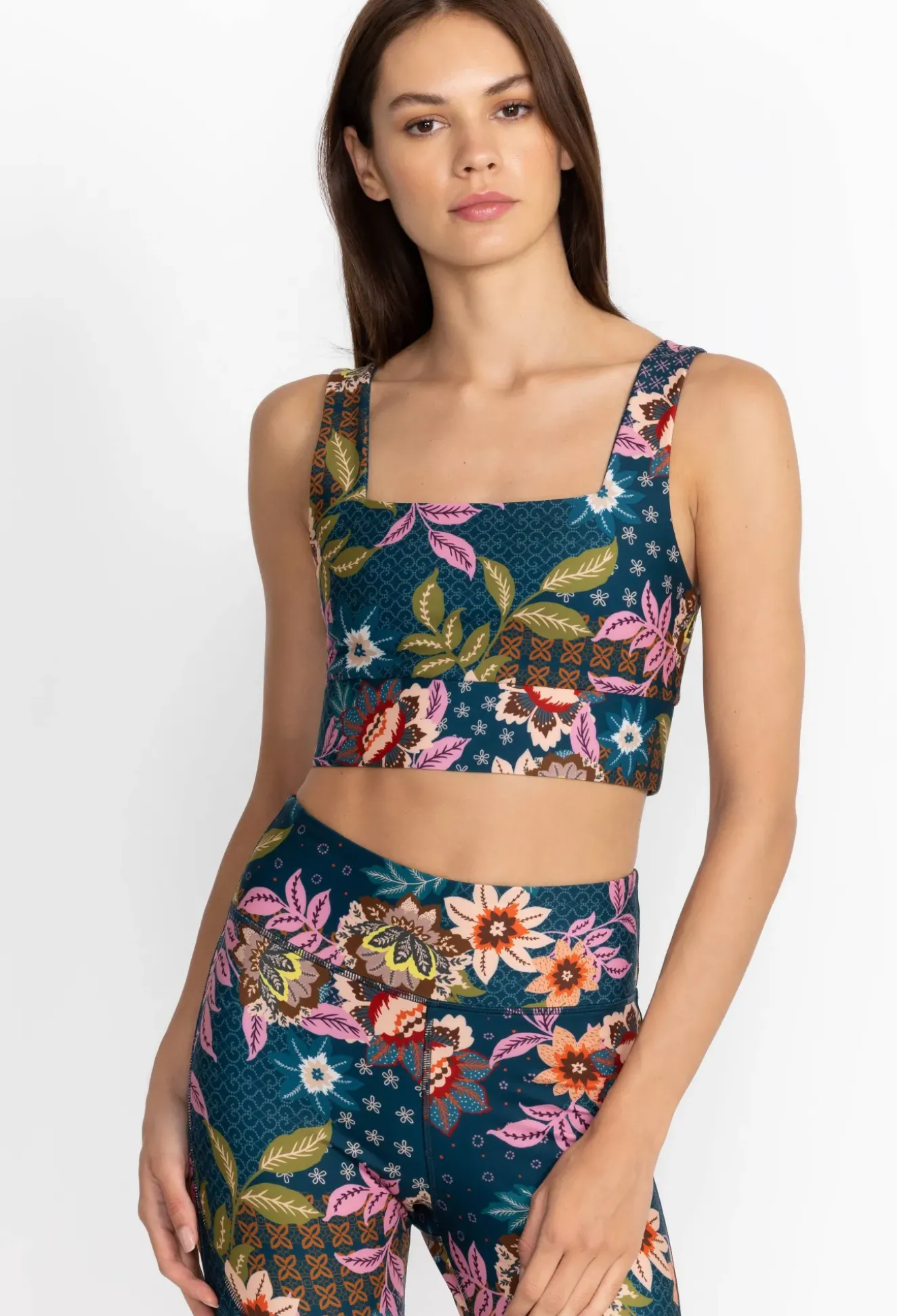 Reversible Square Neck Sports Bra