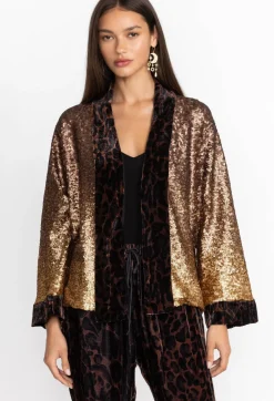 Sequin Plaza Kimono