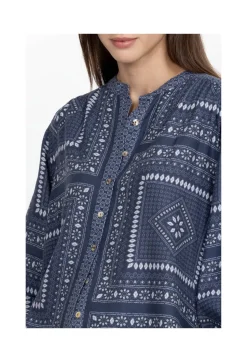Shirred Yoke Blouse