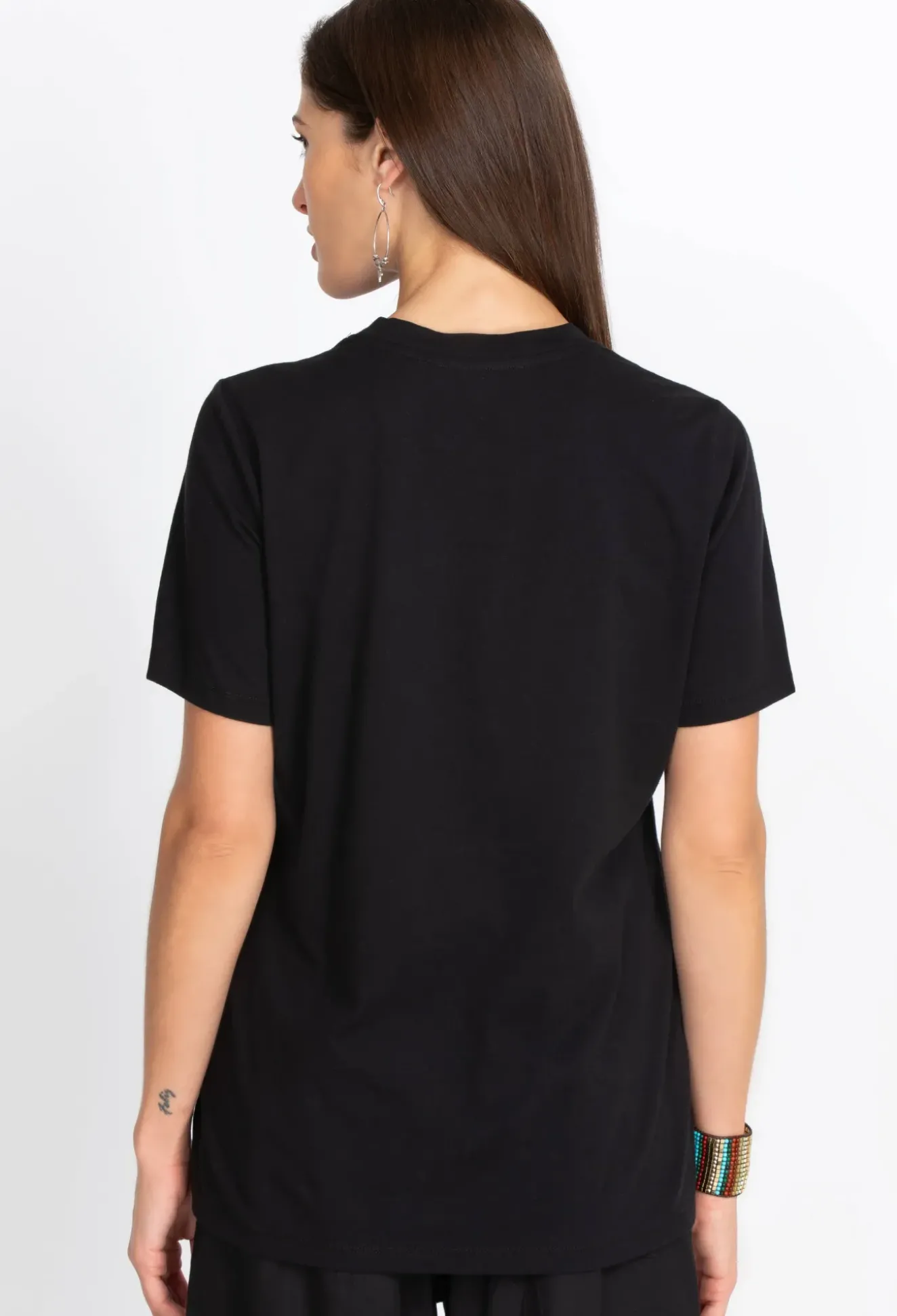 Short Sleeve Crew Neck Layering Tee