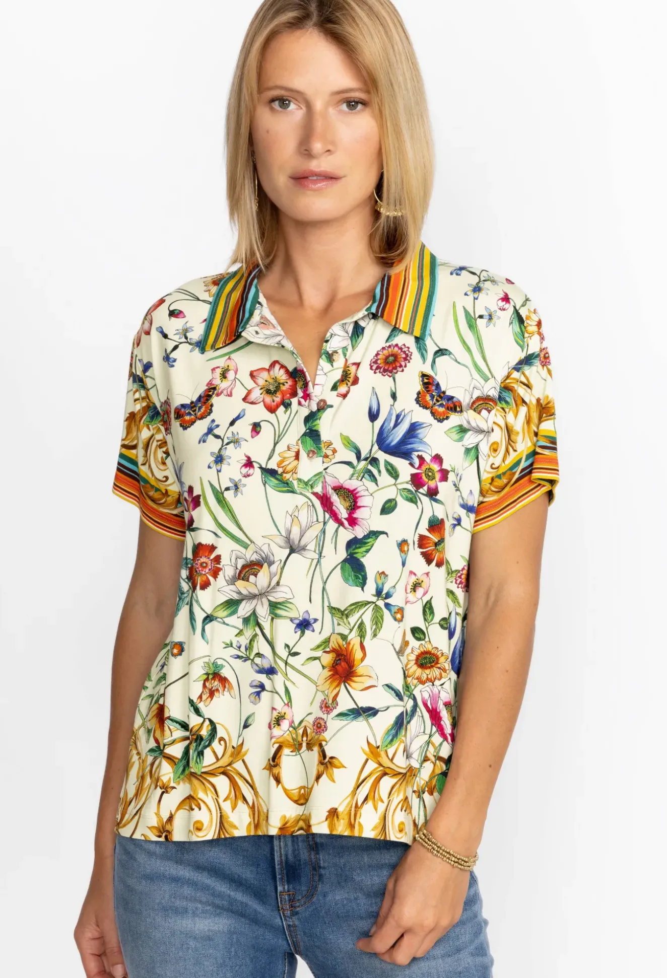 Short Sleeve Polo Tee