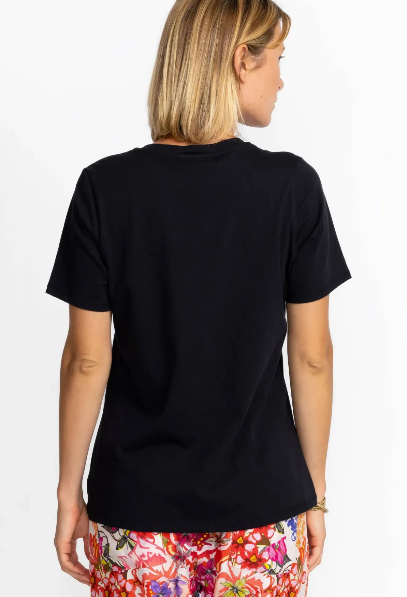 Short Sleeve V-Neck Layering Tee
