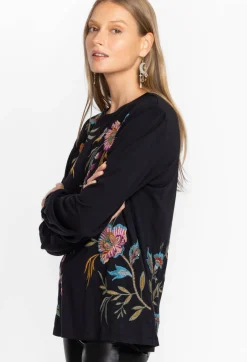 Sidonia Bishop Sleeve Sequin Tee