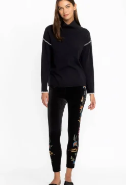 Sidonia Velvet Stretch Legging