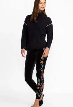 Sidonia Velvet Stretch Legging